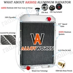 4 Row Core Radiator For International 826 2806 2856 1026 1206 #391931R91 New. Price: $268.99.