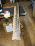 Cnh Sickle Bar 120" Long W/ 31 Blades 11" Extension Kit Hardware 112074A1 New. Price: $324.99.