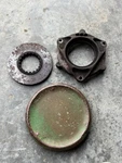 John Deere Styled Tractor Clutch Pressure Plate Drive Disk Cover B2359R Used. Price: $19.99.