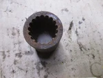 John Deere 420 430 V Power Steering Coupler M4246T Used. Price: $30.00.
