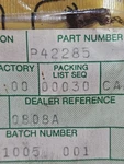 Nos John Deere Cap P42285 Fit 483, 9570STS, 9900, 9910, 9920 Free Shipping New. Price: $33.95.
