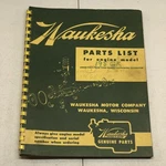 Waukesha 195GKA Engines Parts Manual Acceptable. Price: $19.99.