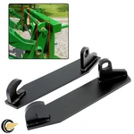 2PCS Mounting Brackets Fits John Deere Global Euro Loaders Tractor Attachment New. Price: $74.99.
