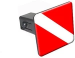 Graphics & More Scuba Diver Flag - Diving Tow Trailer Hitch Cover Plug Insert 1 New. Price: $18.26.