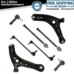 8 Piece Steering & Suspension Kit Control Arms Tie Rods Sway Bar End Links New. Price: $154.85.