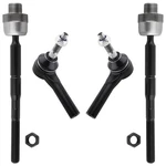 Boxi (set Of 4) Front Inner Outer Tie Rod Ends Fit For Dodge Dakota 2005-2010... New. Price: $66.14.