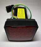 Czc Auto Red Lens Trailer Hitch Cover With 12 Led Brake Light Fit 2" New In Box. Price: $14.00.