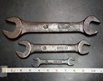 Vintage Ihc Lot Of Double Open End Wrenches G-3170 1326-E 1325-EA Used. Price: $11.00.