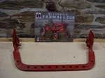 Farmall Cub International Drawbar Hitch Assembly With Mounting Plates Used. Price: $185.00.