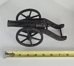 Antique J & Stevens American Cast Iron Cannon 8" Circa Late 1800'S Used. Price: $385.00.