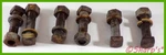 A2961R AA3819R John Deere Hub Bolts Set Of Fine Thread Genuine *us Used. Price: $44.94.