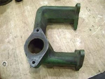 John Deere 70 Diesel Upper Water Pipe Casting Used. Price: $24.00.