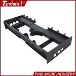 Heavy-duty Pallet Fork Frame W/ Receiver Hitch & Spear Sleeves Skid Steer 4000LB New. Price: $342.51.