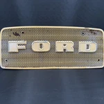Ford 3000 Diesel Tractor Front Nose Cone Grill Hood Top Screen & Logo Used. Price: $52.00.