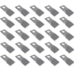 (25) 527748 Rh Degree Disc Mower Blades Fits Bush Hog: DM180 DM190 DM70 DM80 New. Price: $81.99.