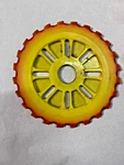 International Harvester Lustran C697-24 Seed Plate Used. Price: $10.00.