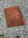 Massey Ferguson 1085 R.h Side Panel Tag #7583 Used. Price: $70.00.