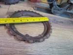 Vintage John Deere Cast Iron H950B Meddium Seed Planter Plate Ring, Steampunk Used. Price: $10.99.