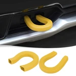 Voodonala For Chevy Silverado 2007-2024 Front Tow Hook Cover 2PCS/SET, Yellow New. Price: $27.95.