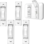 4 Pack Light Cover Wall Guards Childproof Switches New. Price: $10.45.
