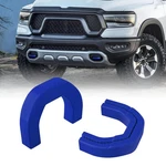 Techpicco Front Tow Hooks Covers Hitch Customized Car Blue New. Price: $33.96.