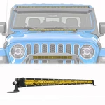 Samman Led Light Bar 20 Inch Yellow Ultra Slim Off Road Working Flood S... New. Price: $58.48.