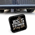 Beabes Bible Verse Safe Square Trailer Hitch Cover 2"X2" Inch, New. Price: $21.99.