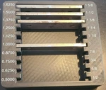 3D Printed Machinist Parallel Holder 1/8" Sae Frac/dec Hf 93928 Insert New. Price: $64.99.