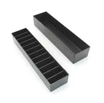 Hair Cutting Blade Case/ Detachable Lid Black 12 Slots Compact Mini Organizer New. Price: $20.99.