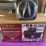 Acura Black Fill Chrome Trailer Hitch Plug Au-tomotive Gold Inc. Lifetime Warran New. Price: $38.00.