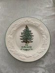 Vintage Spode Christmas Tree "joy The World" Collector Plate S3324-A2 Used. Price: $15.00.