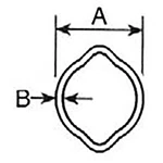 AE73801 New Round Baler 39" 48MM Wide Outer Profile Tube Fits John Deere 448. Price: $177.28.
