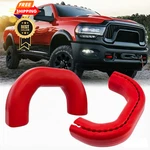 Custom Tow Hook Covers Fits For 2019-2025 Ram 2500/3500, Red New. Price: $39.98.