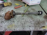 John Deere Pto Shaft With Flipper H752R Used. Price: $60.00.