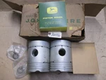 John Deere Nos 70 Gas Pistons And Rings .045 Set. For. Price: $650.00.