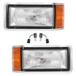 Headlights W/led Bulbs Driver & Passenger For Mack CH600 CH613 Truck 1991-2006 New. Price: $232.09.