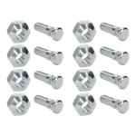 8PK 180004M1+185400M2 Wheel Hub Bolt & Nut Kit Fits Massey Ferguson 130 135 148 New. Price: $29.49.