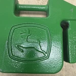 John Deere Rear Extra Weight 42 Lbs Traction Suitcase Tractor Balance Free Ship Used. Price: $104.99.