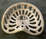 The Plano Manufacturing Co Chicago Jones Tractor Seat Cast Iron Original Antique Unspecified. Price: $109.99.