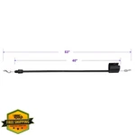Gpartsden Control Cable 946-1130 Mtd Lawn Mower 746-1130 Zone New. Price: $20.00.