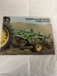 Vintage John Deere Drawn And Mounted Chisel Plows Brochure Used. Price: $19.00.