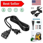 Reliable 5FT Ac Power Cord For Everstart Maxx Jump Starter 1200 Peak Amps New. Price: $16.19.