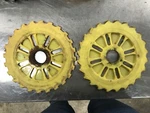 Ih International Harvester C697-24 Seed Corn Planter Plates Flat Lustran Used. Price: $15.00.
