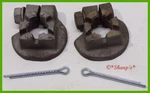 AB1032R * John Deere 520 Front Spindle Nuts With Cotter Pins Pair Genuine! Used. Price: $29.94.