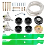 46" Mower Blade Spindle Belt Wheel Idler Kit For Husqvarna RZ4623 RZ46I Z246 New. Price: $158.99.
