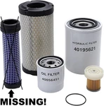 Maintenance Filter Kit Ls Tractor XJ2025H # 40056451 40223960 40049450 40195621 New. Price: $70.29.