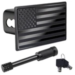 Bfxm 2 Inch Trailer Hitch Cover, American Flag Stainless Steel Meta... Fast Ship New. Price: $38.99.