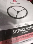 Steering Wheel Oem Ford 0237683 17 1/2" Diameter Countyline 36-SPLINE Metal Spo New. Price: $39.95.