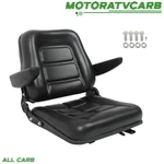 All-carb Universal Forklift Seat Tractor Foldable Adjustable Back & Armrest New. Price: $66.68.