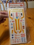 Stevens International Hobby 1/24 Decal Set Budweiser New. Price: $7.99.